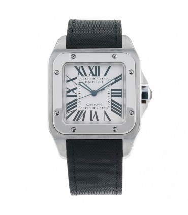 Cartier Santos 100 stainless steel watch