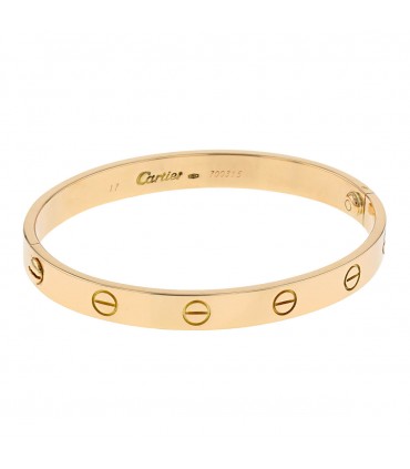 Cartier Love gold bracelet Size 17