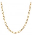 Cartier Santos gold necklace