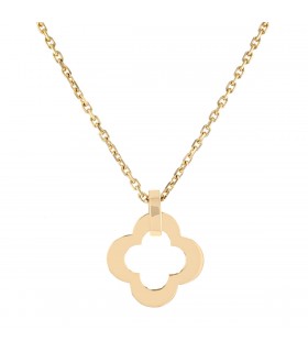 Van Cleef & Arpels Byzantine Alhambra gold necklace