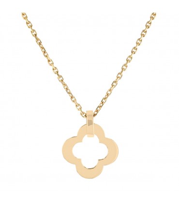 Van Cleef & Arpels Byzantine Alhambra gold necklace