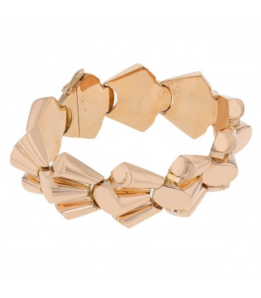 Tank gold bracelet