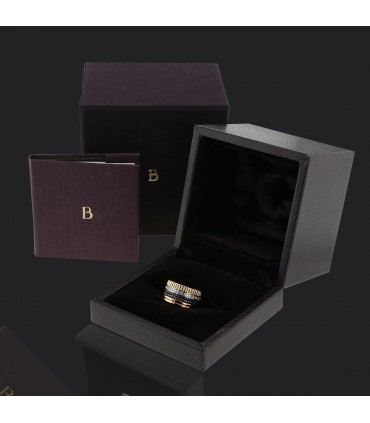 Boucheron Quatre Classique Large diamonds and gold ring