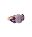 Pomellato Luna amethyst and gold ring