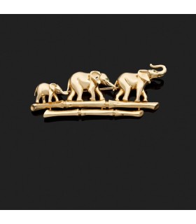 Broche Cartier Famille Eléphant
