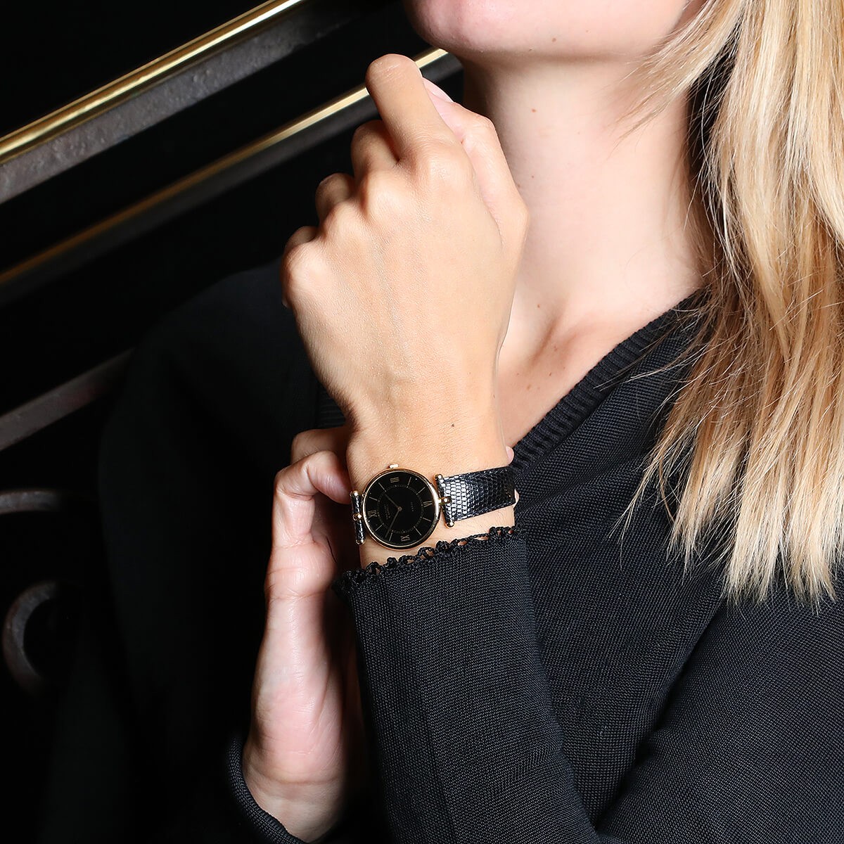 Van Cleef Arpels Pierre Arpels gold watch