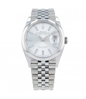 Rolex DateJust stainless steel watch Circa 2021