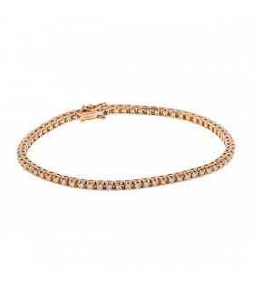 Mauboussin Amour et Volupté diamonds and gold bracelet