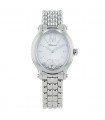 Chopard Happy Diamonds stainless steel and diamonds watch