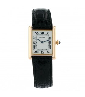 Cartier Tank Louis Cartier gold watch