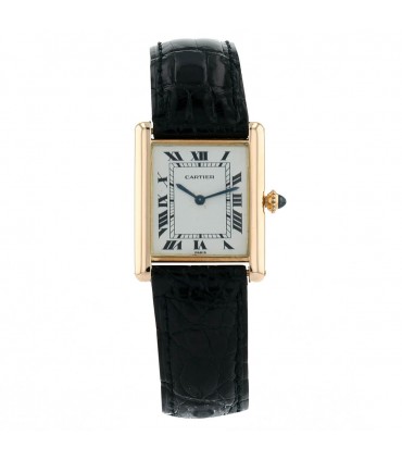 Cartier Tank Louis Cartier gold watch