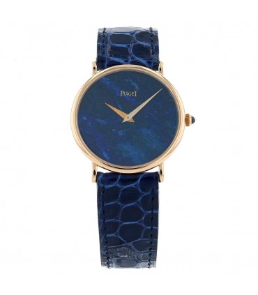 Piaget lapis lazuli and gold watch