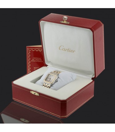 Cartier Panthère stainless steel and gold watch