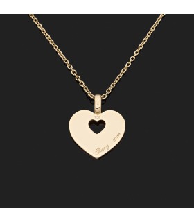 Chaîne pendentif  Poiray Coeur Secret