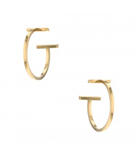 Tiffany & Co. Tiffany T gold earrings