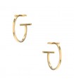 Tiffany & Co. Tiffany T gold earrings