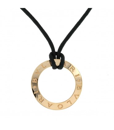 Bulgari Bulgari Bulgari gold pendant