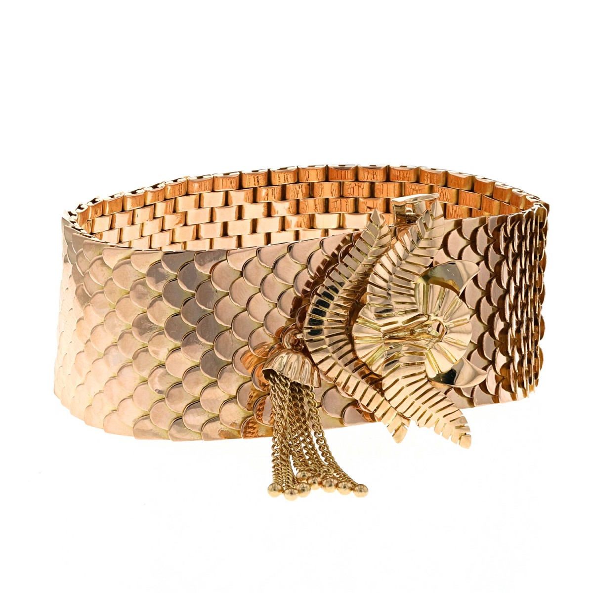 Bracelet ceinture or