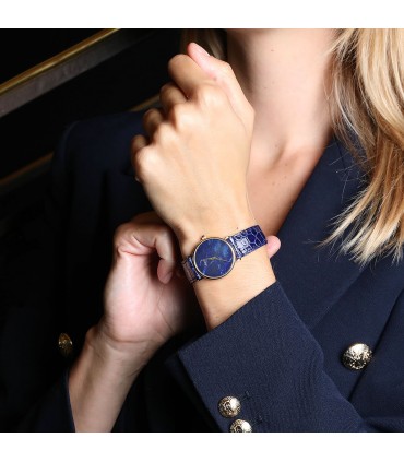 Piaget lapis lazuli and gold watch