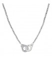 Dinh Van Menottes R12 silver necklace