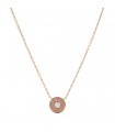 Tiffany & Co. Cercle Tiffany 1837 diamond and gold necklace