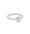Diamond and gold ring - LFG certificate 1 ct I SI2