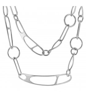 Collier sautoir Hermès Chaîne d’Ancre Punk