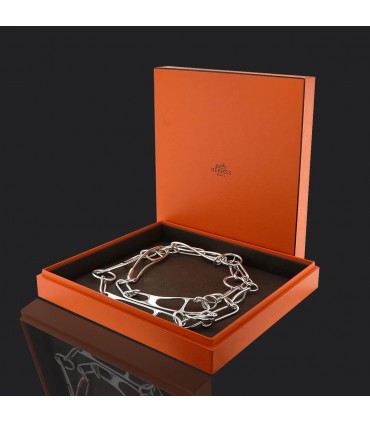 Collier sautoir Hermès Chaîne d’Ancre Punk