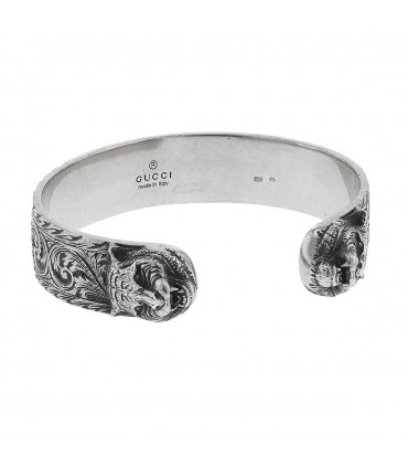 Gucci Gatto silver bracelet