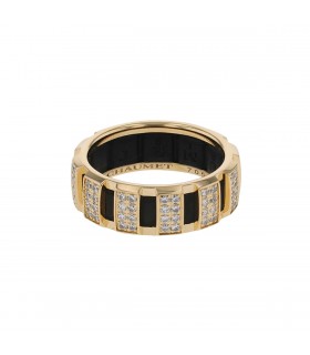 Chaumet Class One diamonds and gold ring