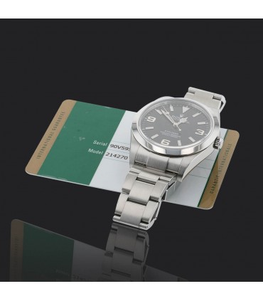Rolex Explorer stainless steel watch Circa 2015