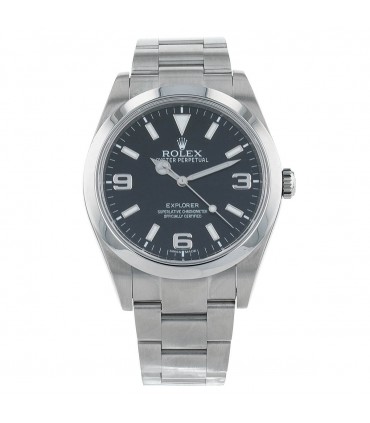 Rolex Explorer stainless steel watch