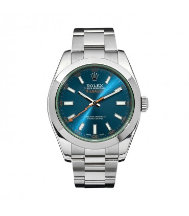 Rolex Milgauss Bleu Z stainless steel watch Circa 2015