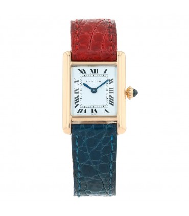 Cartier Tank Louis Cartier gold watch