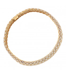 Van Cleef & Arpels diamonds and gold necklace