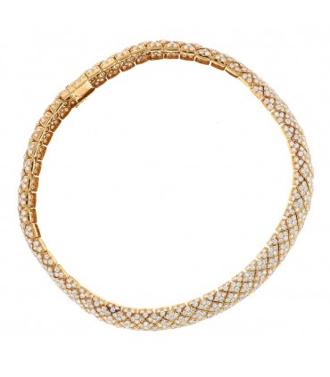 Van Cleef & Arpels diamonds and gold necklace