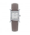 Hermès Heure H stainless steel watch