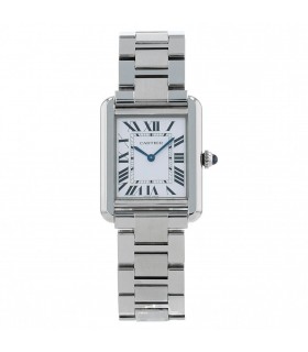 Cartier Tank Solo stainless steel watch