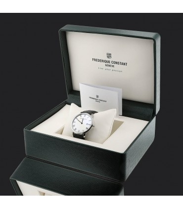 Frederique Constant Slimline stainless steel watch