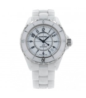 Chanel J12 stainless steel and ceramic watch