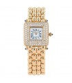 Chopard diamonds and gold watch