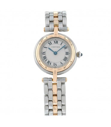 Cartier Panthère stainless steel and gold watch