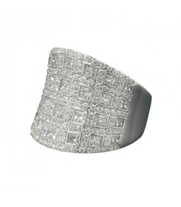 Bague or et diamants