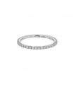 De Beers Aura diamonds and gold ring