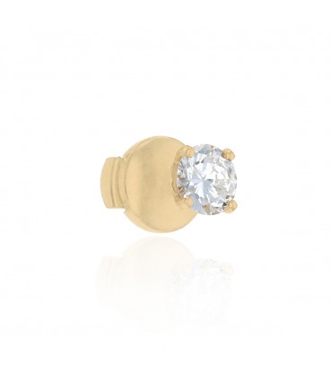 Gena X Mikaël Dan Diamant diamond an gold earring