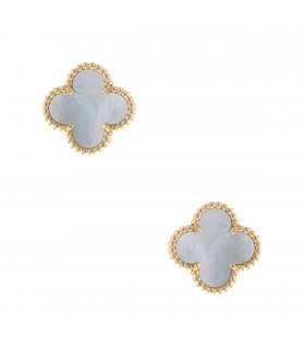 Boucles d’oreilles Van Cleef & Arpels Vintage Alhambra