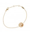 Dior diamond, mother of pearl and gold bracelet