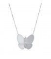 Van Cleef & Arpels Envolées Précieuses diamonds, mother of pearl and gold necklace