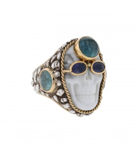 Bague Carole Midy pour Pietra Dura Crazy Head