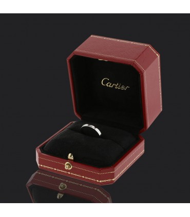 Cartier C de Cartier diamond and platinum ring